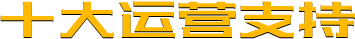 十大運(yùn)營(yíng)支持